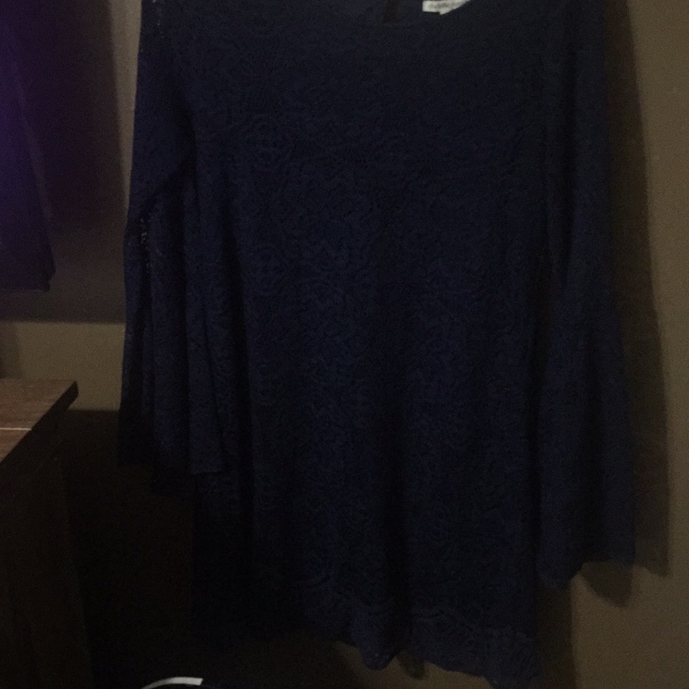 Navy blue dress